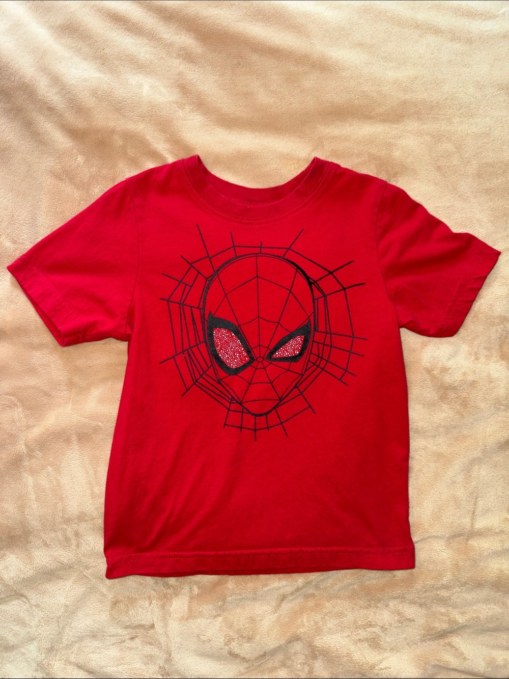Kid’s Red Spider-Man Graphic Tee
